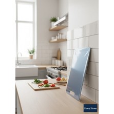 Kemy Home Metal Kesme Tahtası – Paslanmaz Çelik | 30X18 cm | Hijyenik & Dayanıklı