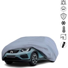 ULTRASHOP Honda Jazz (2020 –) Su Geçirmez Araba Brandası Dış Mekan Oto Brandası