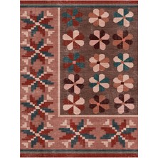 Kilim Home Mars 12 Modern Stil Geniş Alan Halısı Oturma Odası Yatak Odası Yemek Odası Için Yıkanabilen Halı
