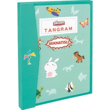 İSMİYLEAL Ismiyl 03 569 Ahşap Manyetik Tangram - Oyuncak 255669