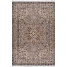 Kilim Home Mars 2084 Kahve Tonlarında Eskitme Antika Otantik Desen Kaymaz Dekoratif Halı