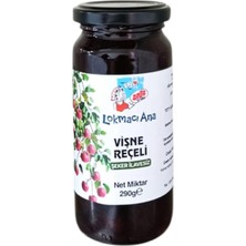 Lokmacı Ana Şeker Ilavesiz Vişne Reçeli 290 gr