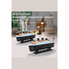 Nivego Titanic Aromaterapi Hava Nemlendirici Kuruluğu Önlemek Için Verimli Buhar Makinesi Gemi Dizaynlı Difüzör