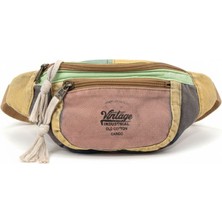 Old Cotton Göğüs&bel Çanta Gabardin Kumaş