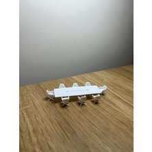 MakinoLab 1/100 Ölçekte Ofis Sandalye ve Masa Tefrişi (5 'li Set) (3d)