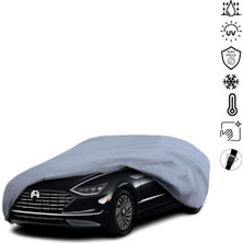 ULTRASHOP Hyundai Sonata (2020 - ) Su Geçirmez Araba Brandası Dış Mekan Oto Brandası