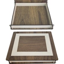 İsmiyle Al Ahşap Derili Hediye Kutusu