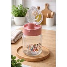 Cam Çocuk Matara Sızdırmaz Kapak 370 cc