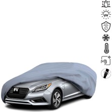 ULTRASHOP Hyundai Sonata (2015 – 2019) Su Geçirmez Araba Brandası Dış Mekan Oto Brandası