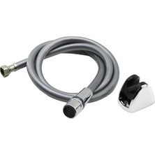 İsmiyle Al Gri Plastik Perlatörlü Taharatmatik Hortum  120CM (5047)