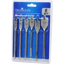 İsmiyle Al 6 Parça  Yaprak Matkap Ucu SET10-12-16-18-20-25 (5047)