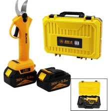 İsmiyle Al Cordless Shear Yellow Bn-5 HS-155  Şarjlı  Bağ Makası  2 Batarya - 24V 5.0AH (5047)