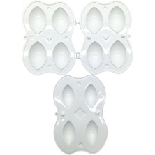 İsmiyle Al Plastik 4lü Içli Köfte Yapma Kalıp Aparatı (5047)