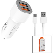 İsmiyle Al Type-C - Kablolu  Oto - Araç Çakmaklık Şarj Başlık Set  15.5W - 1mt Kablo  HY-X46 (5047)