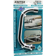 İsmiyle Al Evye - Küçük - Ters U  Batarya Borusu  Süzgeçli Uç   Krom Kaplama (5047)