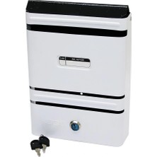 İsmiyle Al Metal Beyaz Posta Kutusu 27X19 cm (5047)