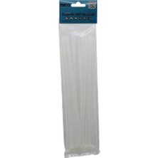 İsmiyle Al 25PCS   Beyaz   3.6X250MM  Plastik Cırt Kelepçe (5047)