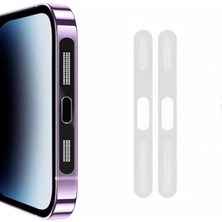 İsmiyle Al Ally iPhone 15 Plus Için Anti-Dust Toz ve Kir Önleyici Sticker 2 Adet SET-(5775)