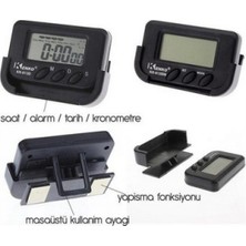 İsmiyle Al Araç Içi Dijital Saat (5047)