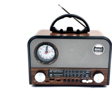 İsmiyle Al Nns NS-6697BT Taşınabilir Bluetooth Nostaljik Radyo (5047)