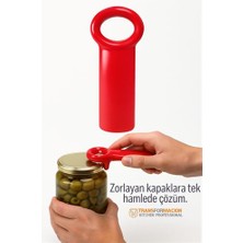 İsmiyle Al Hsnet Kavanoz Açacağı Konserve Açacağı -Vakumlu Kapak Açma Aparatı