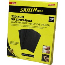 İsmiyle Al 100 Adet 220 Kum Kağıt Su Zımparası (5047)