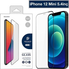 İsmiyle Al Dux Ducis iPhone 12 Mini 5.4 Tempered Cam Ekran Koruyucu 10D Full KAPLAMA-(5775)