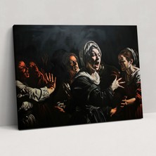 Popcas  Caravaggio Tarzı Dekoratif Tablo