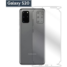 İsmiyle Al Ally Sm Galaxy S20 Hidrojel Hayalet Arka Tam Kaplama FILM-(5775)