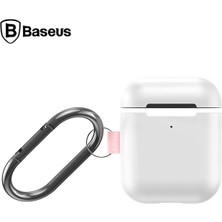 İsmiyle Al Baseus Woven Label Hook Airpods 1/2 Koruma KILIF+ANAHTARLIK-(5775)