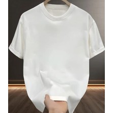 Panda Baskı Tekstil Baskısız,rahat ve Şık Oversize Tshirt