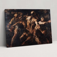 Popcas  Caravaggio Tarzı Dekoratif Tablo Duvar Sanatı