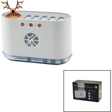 İsmiyle Al Geyik Figürlü 700ML Sese Duyarlı USB Şarjlı - Renkli Ledli Işık Hava Nemlendirici Buhar M