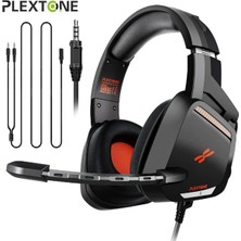 İsmiyle Al Plextone G800 3.5mm Teleskopik Kablolu Gaming Oyuncu KULAKLIĞI-(5775)