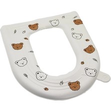 İsmiyle Al Klozet Oturak Kılıfı Desenli Eva Ped Oturak Kaldırma Kulaklı Yapışkanlı (5047)