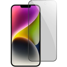 İsmiyle Al Ally iPhone 14 Privacy Hayalet Full Koruma Tempered Cam Ekran KORUYUCU-(5775)