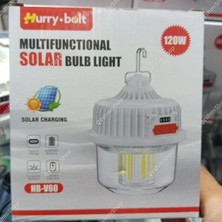 İsmiyle Al Hurry Bolt Çok Amaçlı Güneş Enerjili Lamba Model HB-V60 120W (5047)