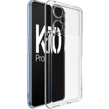İsmiyle Al Ally Oppo K10 Pro 5g Kılıf Kamera Korumalı Ultra Ince Şeffaf Silikon KILIF-(5775)