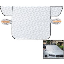 İsmiyle Al Oto - Araç Buz Önleyicibranda 150X110CM Ayna Kapaklı - Emniyet Kanatlı=kapı Sıkıştırma (5047)