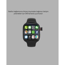 İsmiyle Al Sım Kartlı Gps Destekli Akıllı Saat Sesli Görüşmeli