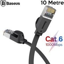 İsmiyle Al Baseus High Speed Six Types Of RJ45 Gigabit Ethernet Kablosu (Round CABLE)10METRE-(5775)