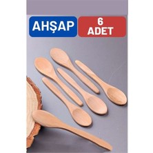 İsmiyle Al Turk Ahşap Baharat Kaşığı Barnhard Design 6 Adet