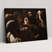 Popcas  Kanvas Tablo Caravaggio Tarzı Duvar Dekorasyonu