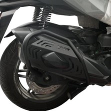 Gp Kompozit Honda Forza (21-25) Çamurluk Uzun Siyah