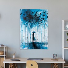 Popcas  Sürreal Rüya Zamanı Kanvas Tablo Ashvin Harrison