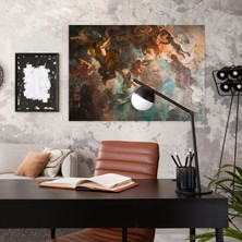 Popcas  Mitolojik Barok Tarzı Kanvas Tablo Duvar Sanatı