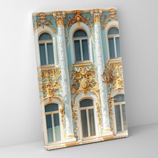 Popcas  Barok Pop Sanat Kanvas Tablo Duvar Dekorasyonu