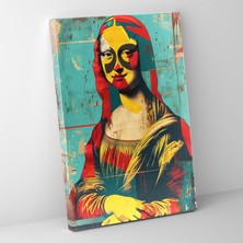 Popcas  Pop Art Kanvas Tablo Klasizm ve Pop Sanat Temalı Duvar Dekoru