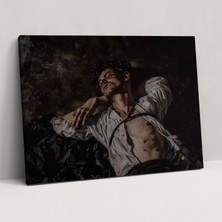 Popcas  Caravaggio Tarzı Kanvas Tablo Duvar Sanatı Ekspresyonu