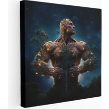 Popcas  Doğa Bütünlüğü Kanvas Tablo